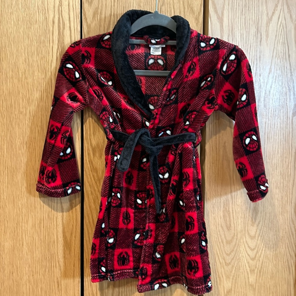 Toddler Spider-Man Bath Robe